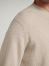 Oat 4 Ply Favourite V Neck Sweater