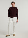 Burgundy 4 Ply Favourite Sweater