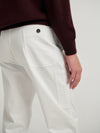 White Rally Trouser