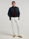 Navy Quilted Norfolk Jacket
