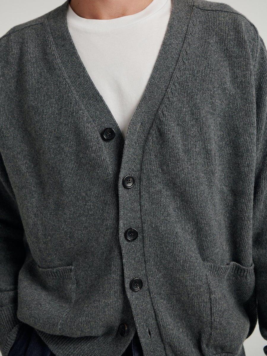 Charcoal New Art Cardigan - Connolly