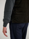 Dark Brown Suede Gilet