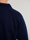 Navy Raglan Racing Polo