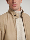 Beige Driving Blouson