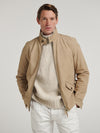 Beige Driving Blouson