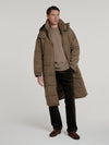 Taupe Aspen Puffa Coat