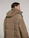 Taupe Aspen Puffa Coat