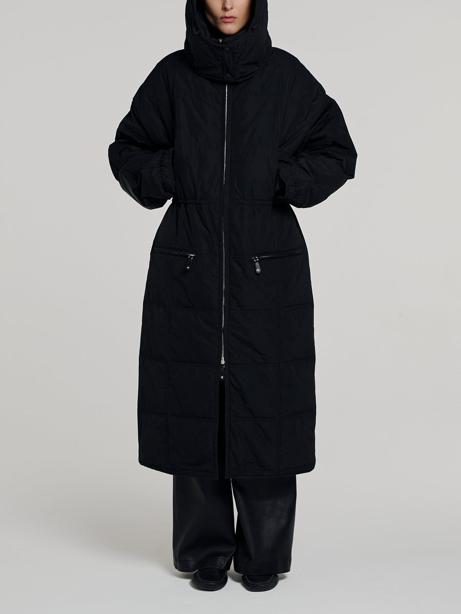 Black Aspen Puffa Coat - Connolly