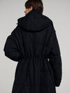 Black Aspen Puffa Coat