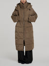 Taupe Aspen Puffa Coat