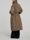 Taupe Aspen Puffa Coat