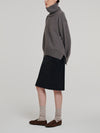 Black Tailored Skirt - Connolly