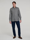Grey Cashmere Hand Finish Shirt