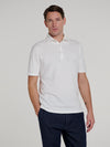 White Pique Polo Shirt