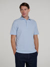 Light Blue Pique Polo Shirt