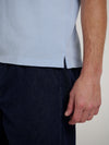 Light Blue Pique Polo Shirt