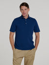 Denim Pique Polo Shirt