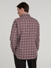 Tobacco/Grey Comfort Hand Finish Shirt