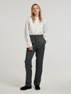 Grey Tapered Trousers