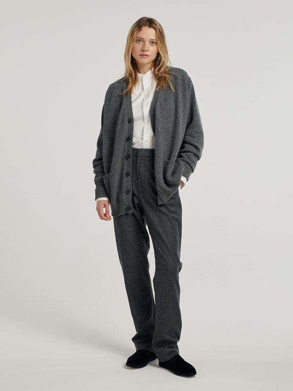 Charcoal New Art Cardi