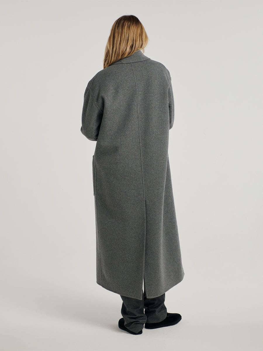 Grey Great Coat - Connolly