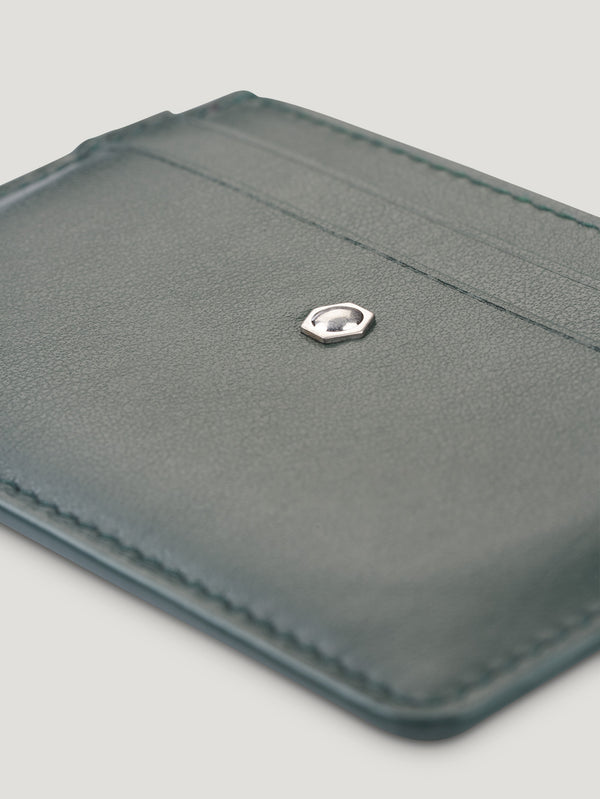Dark Green Hex Credit Card Case 1945