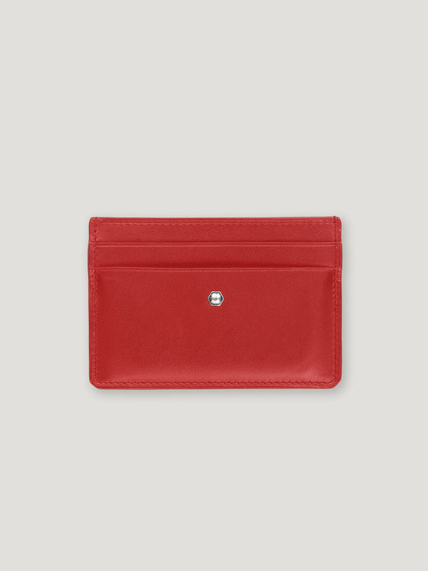 Red Hex Credit Card Case 1945