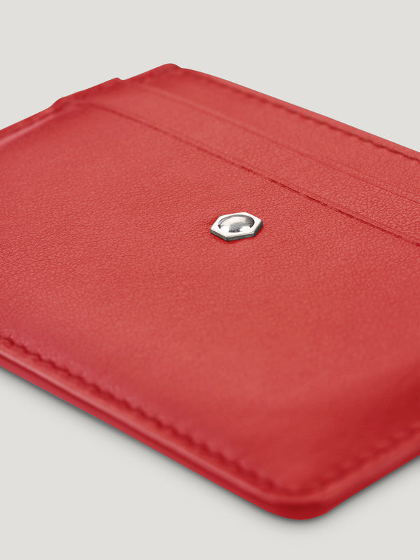 Red Hex Credit Card Case 1945