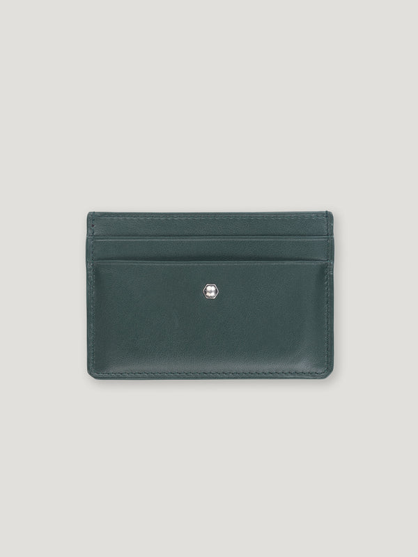 Dark Green Hex Credit Card Case 1945