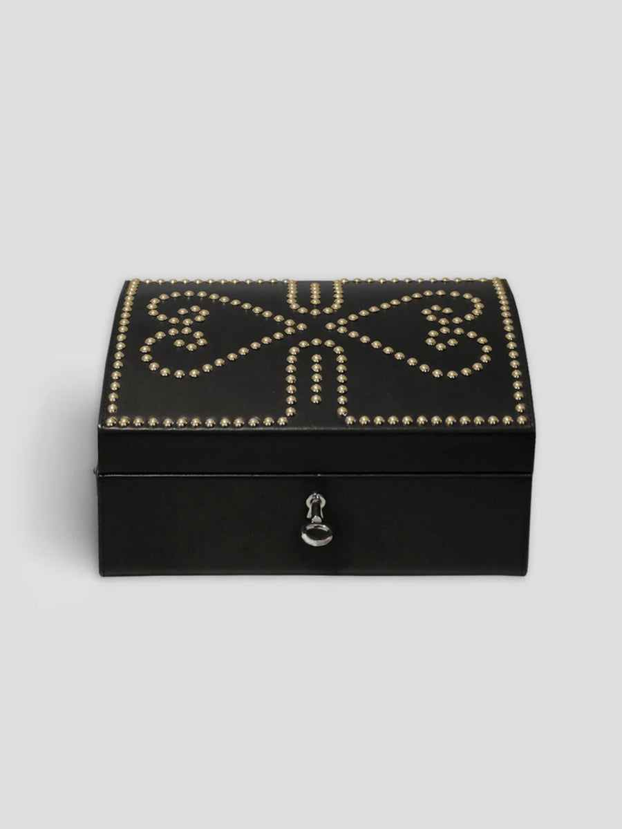 Black Nomadic Chest with Gold Studs 1904 - Connolly