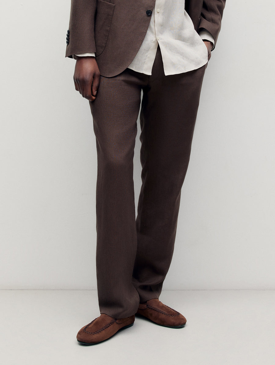 Brown Greenwich Trousers - Connolly