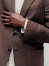 Brown Linen Greenwich Jacket - Connolly