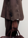 Brown Linen Greenwich Jacket - Connolly