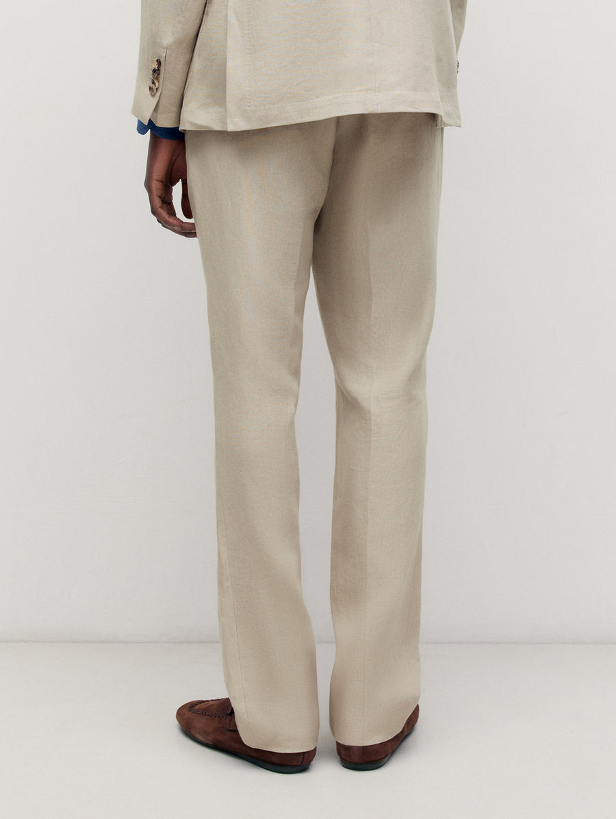 Taupe Greenwich Trousers - Connolly