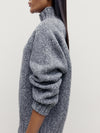 Dark Grey Oversized Chunky Knit