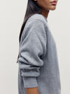 Grey 4 Ply Favourite Sweater