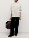 Ecru Oversized Chunky Knit