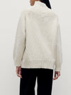 Ecru Oversized Chunky Knit