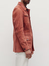 Red Suede Safari Jacket - Connolly