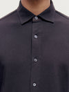 Brown Pique Richmond Shirt - Connolly