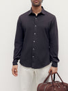 Brown Pique Richmond Shirt - Connolly