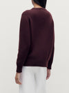 Burgundy 4 Ply Favourite Sweater - Connolly