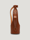Gold Leather Wine Holder