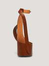 Gold Leather Wine Holder