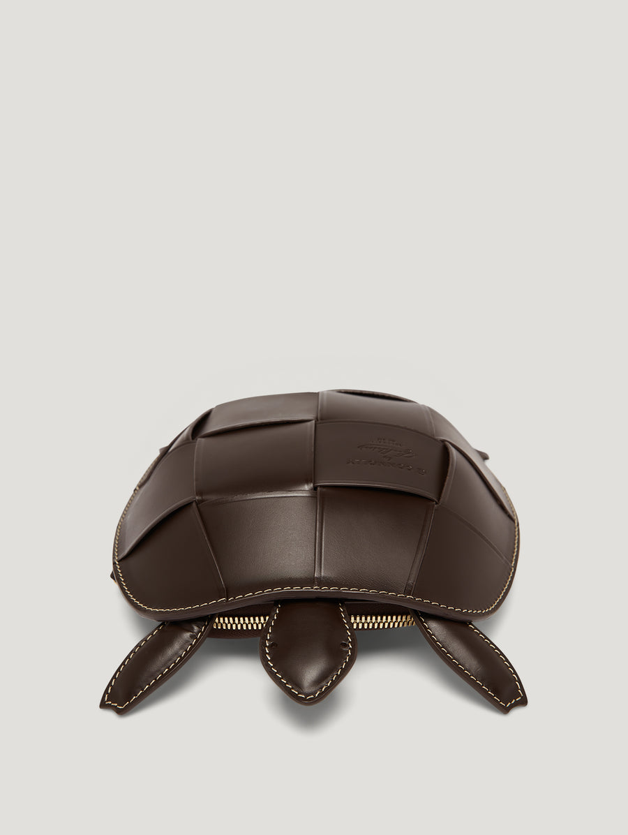 Dark Brown Tortoise Bag