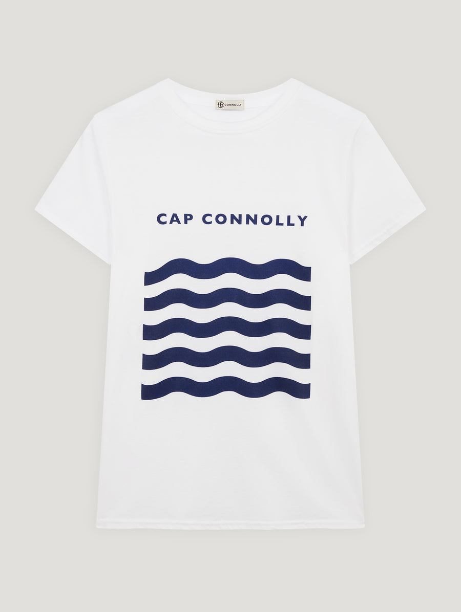 Navy Cap Connolly T-Shirt - Connolly