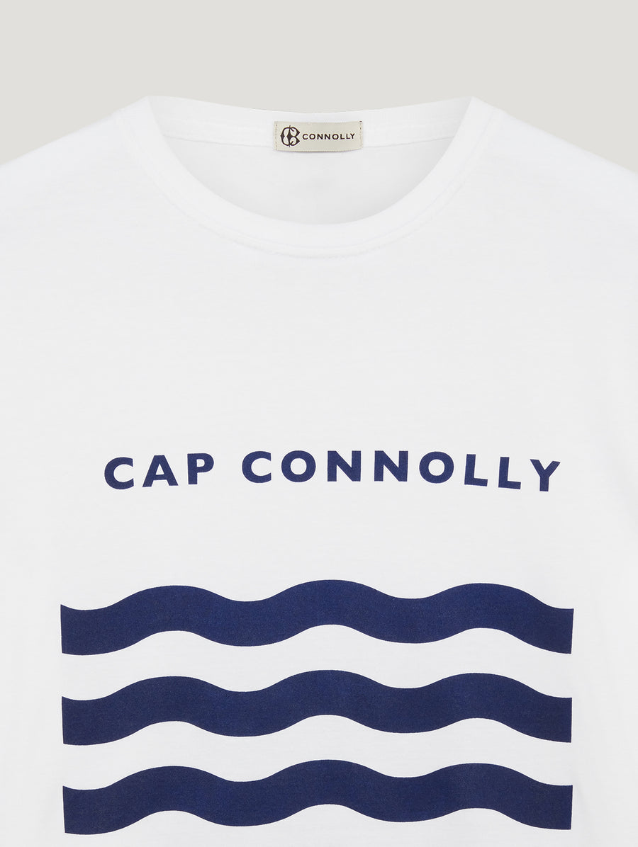 Navy Cap Connolly T-Shirt - Connolly