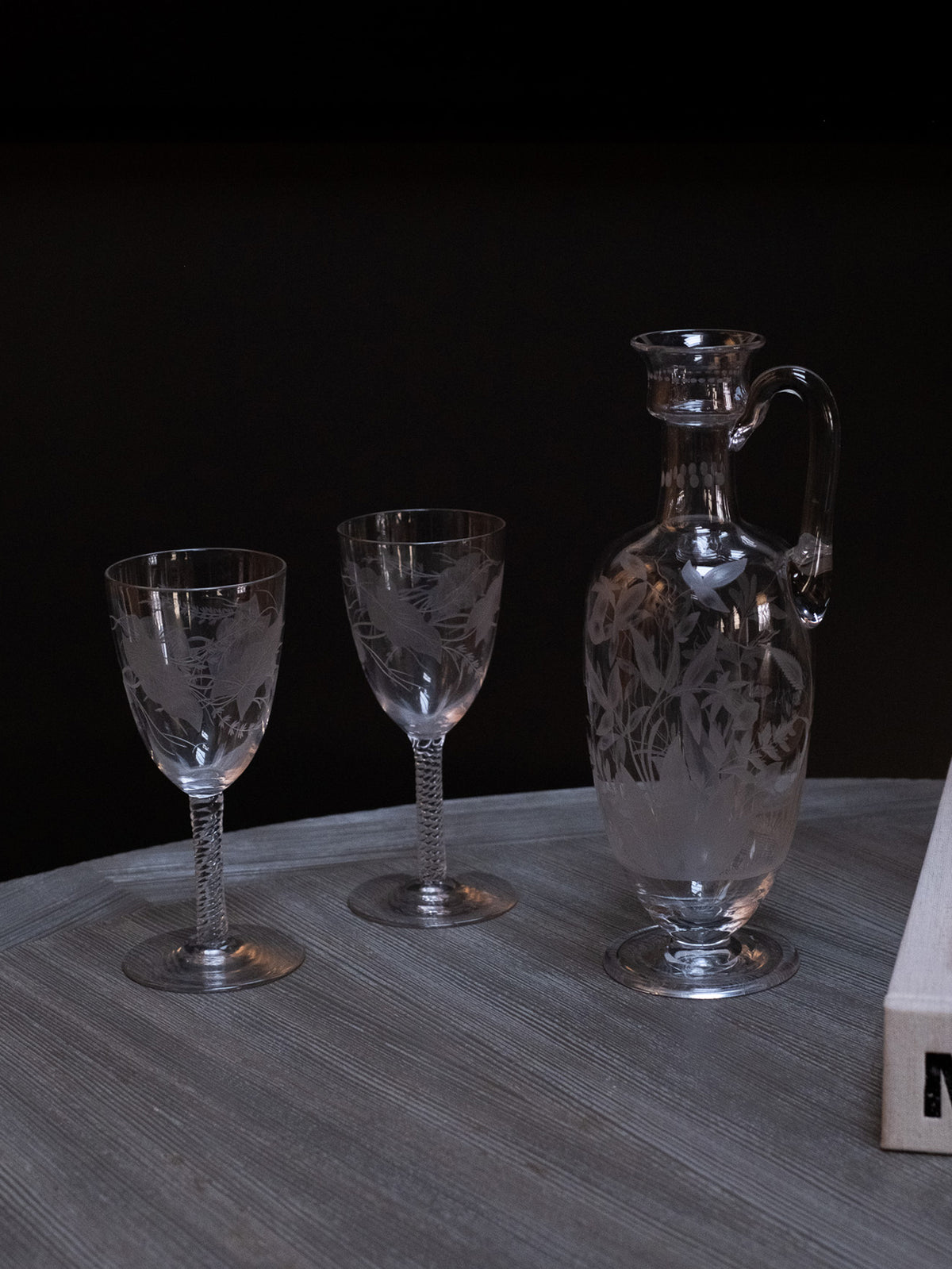 Champagne Jug and Pair Goblets Set - Connolly