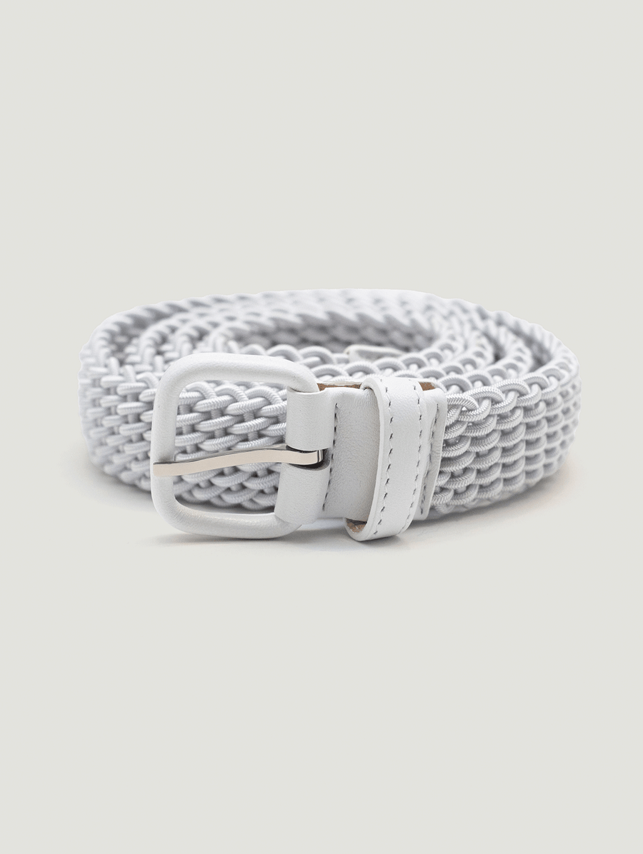 White Charvet Belt - Connolly