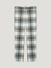 Ivory Blue Brown Tartan Trews